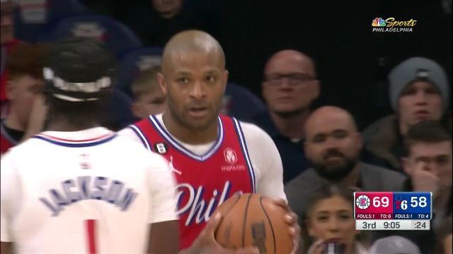 【2022年12月24日】NBA常規(guī)賽:快船vs費城第3節(jié) 英文解說回放