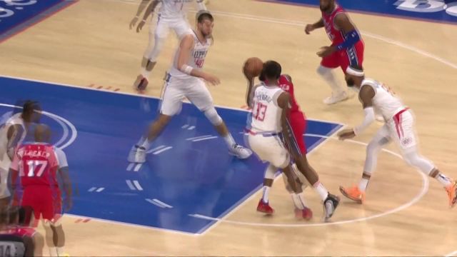 【2022年12月24日 快船vs76人集錦】隱蔽性滿分的傳球 哈登鬼手喂餅恩比德 打成2+1