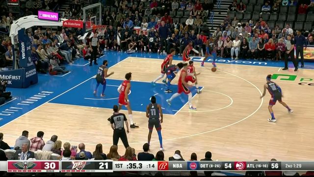 【2022年12月24日 鵜鶘vs雷霆集錦】為失誤付出代價！鵜鶘亂中出錯目送雷霆一打零反擊扣籃