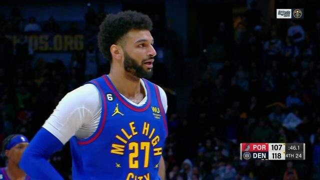 【2022年12月24日】NBA常规赛：开拓者vs掘金第4节英文原声回放