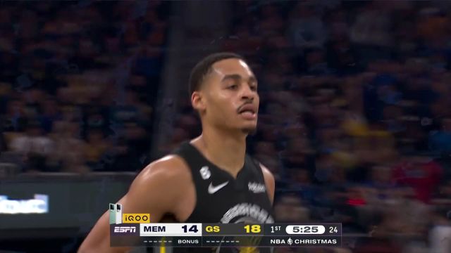 【2022年12月26日 灰熊vs勇士集錦】普爾三分