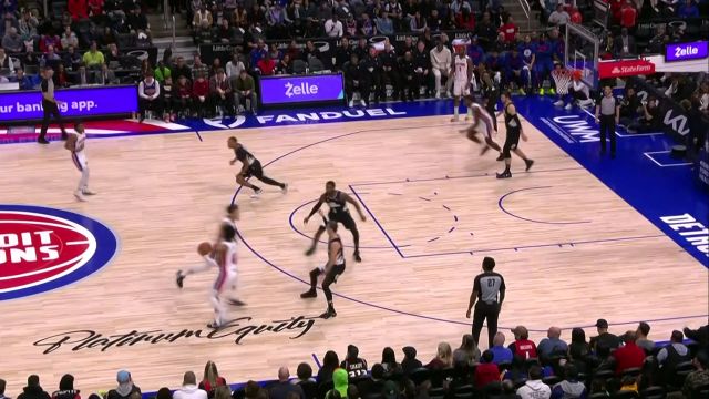 【2022年12月27日】NBA常规赛：快船vs活塞第2节英文原声回放