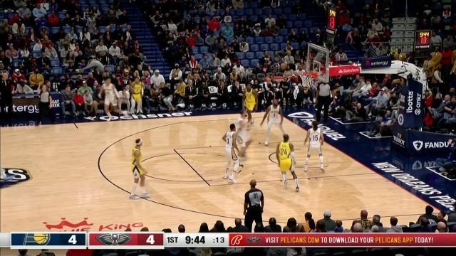 【2022年12月27日】NBA常規(guī)賽：步行者vs鵜鶘第1節(jié)中文解說回放