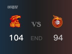 山西vs深圳比分：贺希宁22分费尔德37分 山西94-104败给深圳