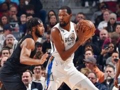 杜蘭特轟32分 豪取9連勝！籃網(wǎng)擊敗騎士升至東部第三