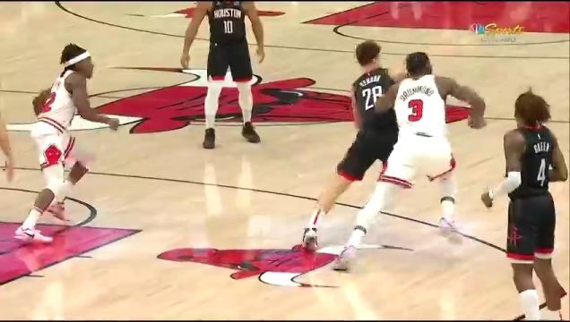 【2022年12月27日】NBA常規(guī)賽:火箭vs公牛第2節(jié)英文原聲回放