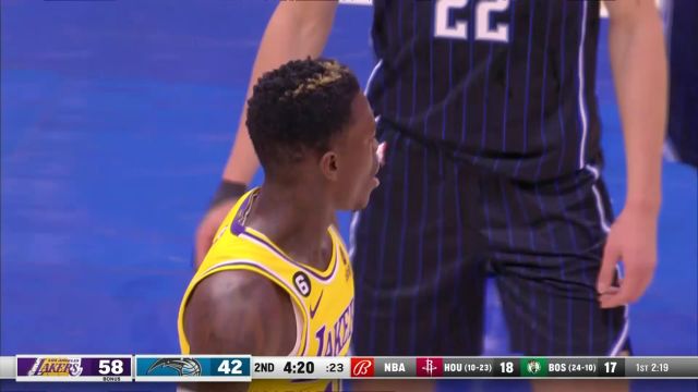 【2022年12月28日】NBA常規(guī)賽:湖人vs魔術(shù)第2節(jié)英文原聲回放