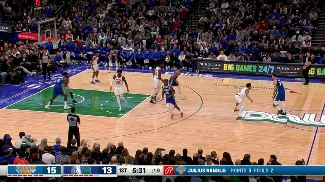 【2022年12月28日 尼克斯vs独行侠集锦】空配连线美如画 东契奇高空揽月伍德顺势轻松点进