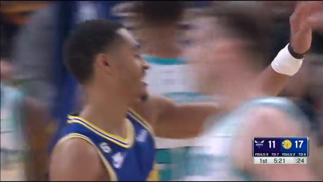 【2022年12月28日】黃蜂vs勇士第1節(jié)英文原聲回放