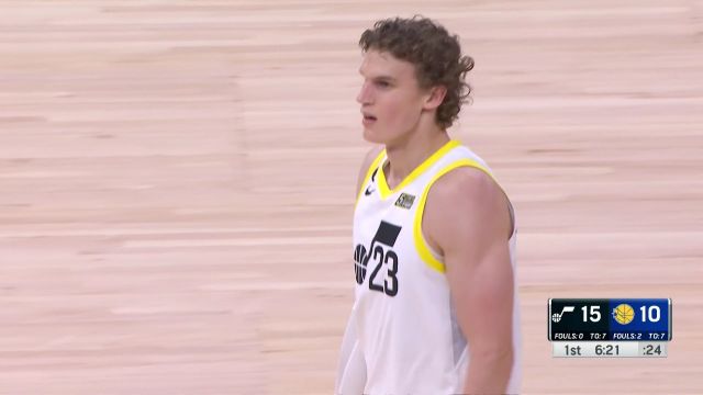 【2022年12月29日 爵士vs勇士集錦】打的你一點(diǎn)脾氣都沒有！馬爾卡寧三分線接球就扔干脆利落
