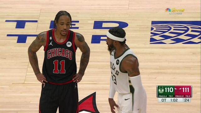 【2022年12月29日】NBA常規(guī)賽:雄鹿vs公牛加時賽英文原聲回放