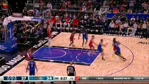 【2022年12月31日】NBA常規(guī)賽:奇才vs魔術(shù)第2節(jié) 英文解說回放