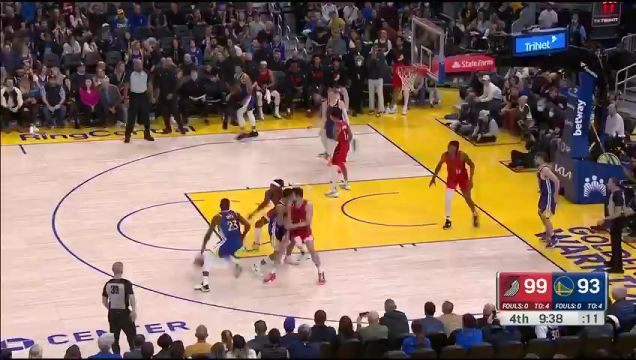 【2022年12月31日】NBA常規(guī)賽：開拓者vs勇士第4節(jié)中文解說回放