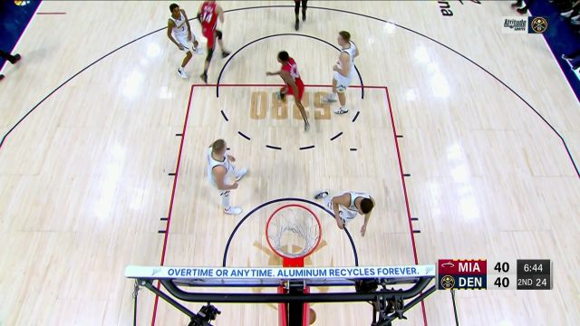 【2022年12月31日】NBA常規(guī)賽：熱火vs掘金第2節(jié)中文解說回放