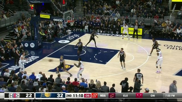 【2023年01月01日】 NBA常規(guī)賽:快船vs步行者第2節(jié)英文原聲回放