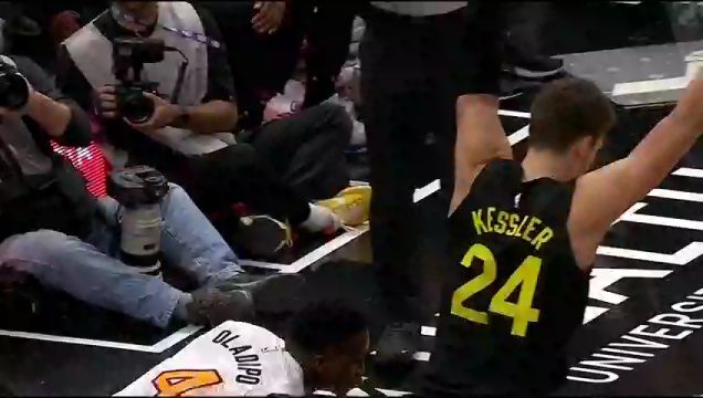 【2023年01月01日 熱火vs爵士集錦】黑豹降臨！奧拉迪波勢(shì)如破竹隔扣2米13大中鋒