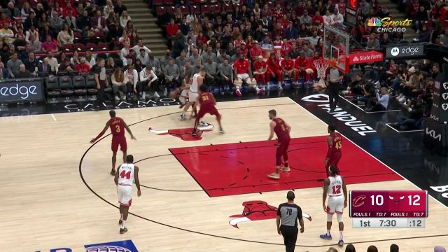 【2023年01月01日】NBA常規(guī)賽：騎士vs公牛第1節(jié) 中文解說回放