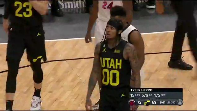 【2023年01月01日】NBA常規(guī)賽:熱火vs爵士第3節(jié)中文解說回放