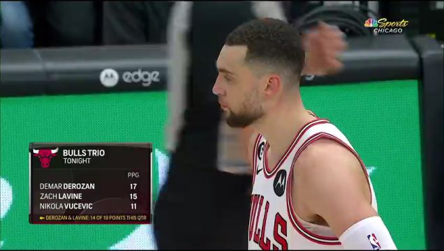 【2023年01月01日】NBA常規(guī)賽：騎士vs公牛第4節(jié) 英文解說回放