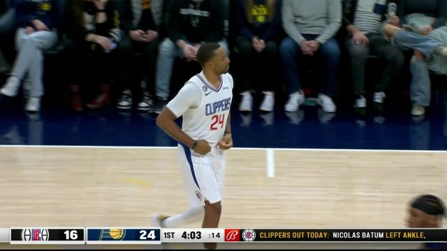 【2023年01月01日】 NBA常規(guī)賽:快船vs步行者第1節(jié)中文解說回放