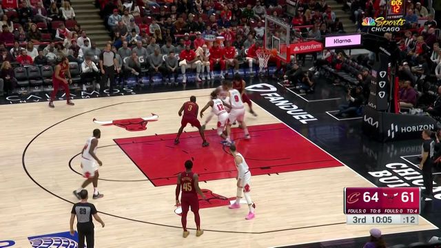 【2023年01月01日】NBA常規(guī)賽：騎士vs公牛 中文解說全場回放
