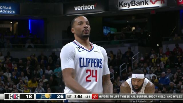 【2023年01月01日】 NBA常規(guī)賽:快船vs步行者第1節(jié)英文原聲回放