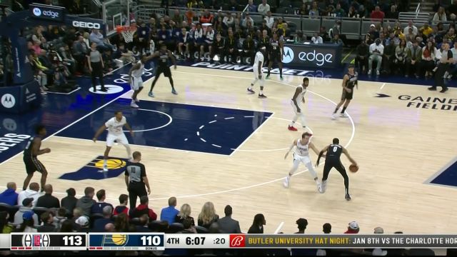 【2023年01月01日】 NBA常規(guī)賽:快船vs步行者第4節(jié)英文原聲回放