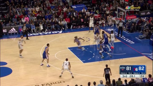 【2023年01月03日 鵜鶘vs76人集錦】銀鞍照白馬颯沓如流星！馬克西全場反擊如風般奔跑