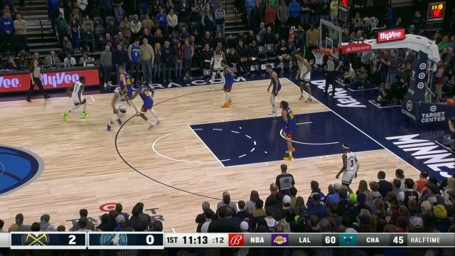 【2023年01月03日】NBA常規(guī)賽：掘金vs森林狼第1節(jié)英文原聲回放