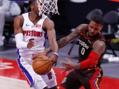 活塞vs开拓者全场录像回放-NBA常规赛 2023年01月03日