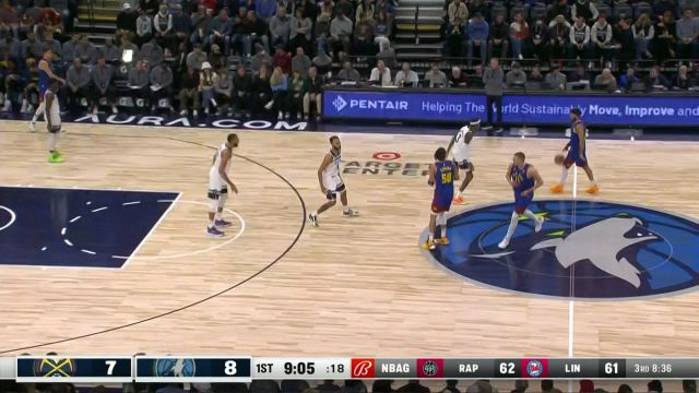 【2023年01月03日】NBA常規(guī)賽：掘金vs森林狼第1節(jié)中文解說回放