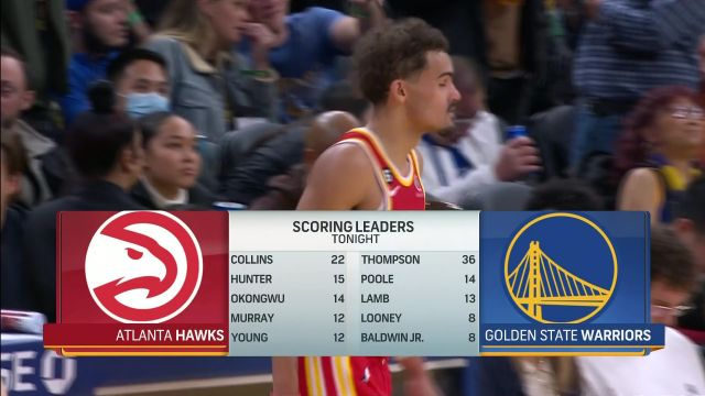 【2023年01月03日】NBA常規(guī)賽:老鷹vs勇士第3節(jié)英文原聲回放
