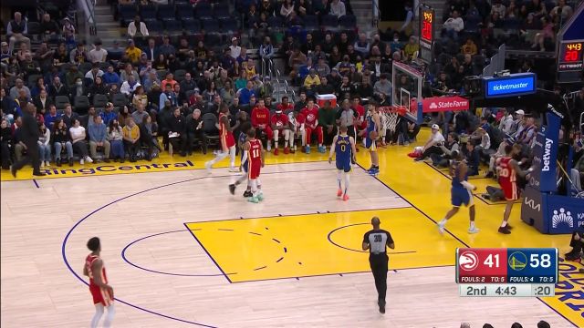 【2023年01月03日】NBA常規(guī)賽:老鷹vs勇士第2節(jié)英文原聲回放