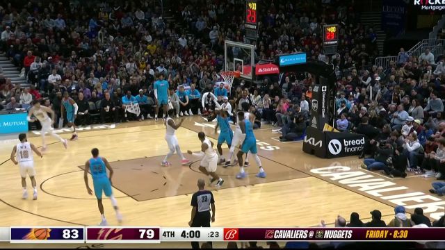 【2023年01月05日 太阳vs骑士集锦】这球很关键!米切尔超远长传助攻奥斯曼三分飙中缩小分差