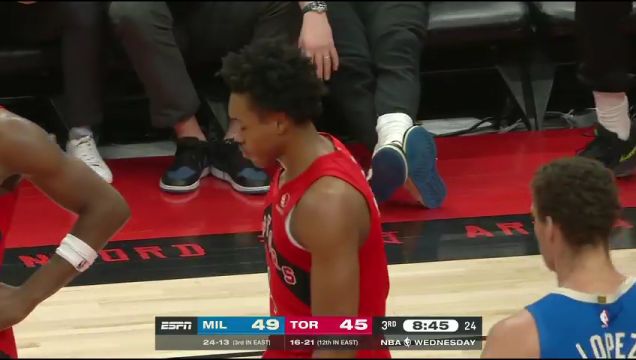【2023年01月05日】NBA常規(guī)賽：雄鹿vs猛龍第3節(jié)英文原聲回放