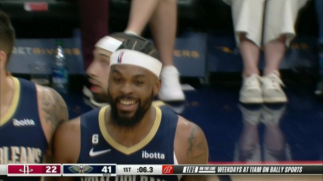 【2023年01月05日】NBA常規(guī)賽：火箭vs鵜鶘第1節(jié)英文原聲回放