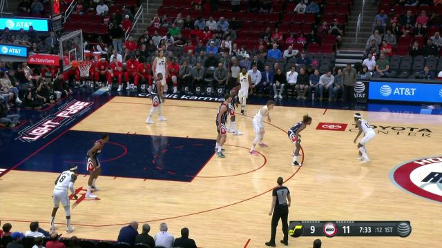 【2023年01月06日】NBA常規(guī)賽：爵士vs火箭第1節(jié)英文原聲回放