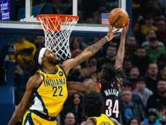 NBA常规赛开拓者vs步行者全场录像回放（2023年01月07日）