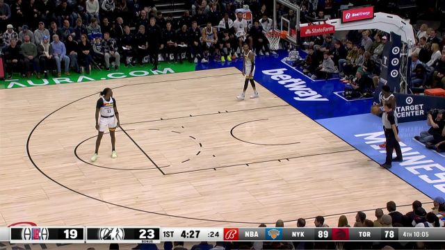【2023年01月07日】NBA常规赛：快船vs森林狼第1节中文解说回放