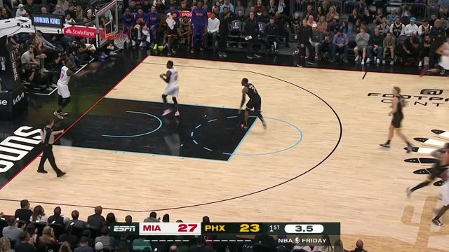 【2023年01月07日 热火vs太阳集锦】最佳镜头没跑了!奥拉迪波logo shot压哨命中