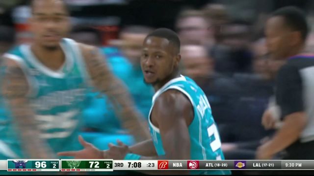 【2023年01月07日 黄蜂vs雄鹿集锦】黄蜂138-109雄鹿 罗齐尔39+4携手鲍尔24+12助队大胜
