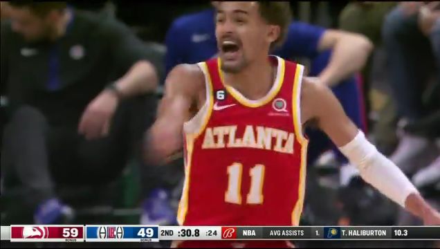 【2023年01月09日 老鷹vs快船集錦】快船防守走神遭老鷹4秒打進(jìn)兩記扣籃