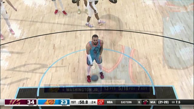 【2023年01月09日】NBA常規(guī)賽：騎士vs太陽第1節(jié)英文原聲回放