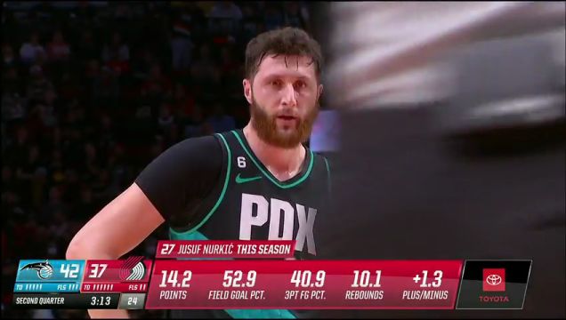 【2023年01月11日】NBA常規(guī)賽:魔術(shù)vs開(kāi)拓者第2節(jié)英文原聲回放