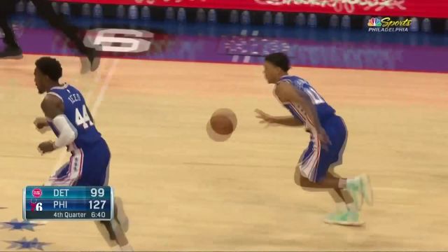 【2023年01月11日 活塞vs76人集錦】狀態(tài)簡直無解 斯普林格搶斷反擊一條龍上籃得手