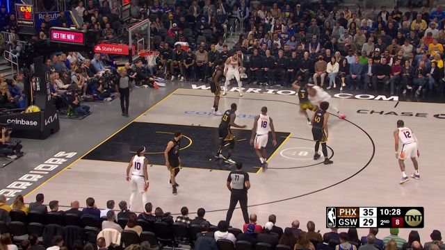 【2023年01月11日 太阳vs勇士集锦】万花丛中过片叶不沾身!普尔见缝插针疾驰上篮一气呵成