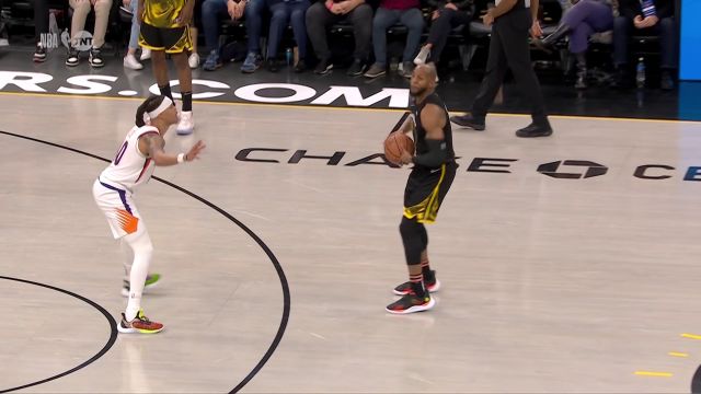 【2023年01月11日 太阳vs勇士集锦】手感完全开了!普尔停车问路三分再进燃炸全场