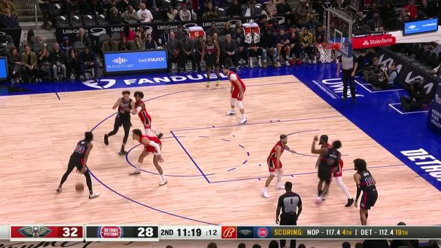 【2023年01月14日 鵜鶘vs活塞集錦】艾維直面防守 極致后仰飚中2+1