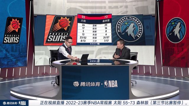 【2023年01月14日 太陽vs森林狼集錦】我吃火鍋你吃火鍋底料！麥克丹尼爾斯腳踩彈簧遮天大帽摁下對手