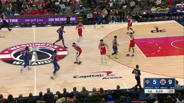 【2023年01月14日】NBA常規(guī)賽:尼克斯vs奇才第1節(jié)英文原聲回放